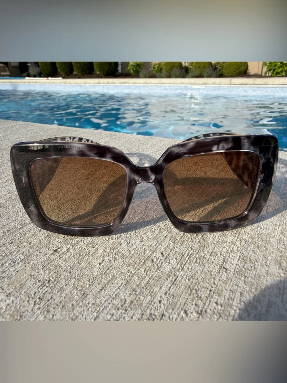 Janie and Jack Tortoiseshell Square Kids Sunglasses